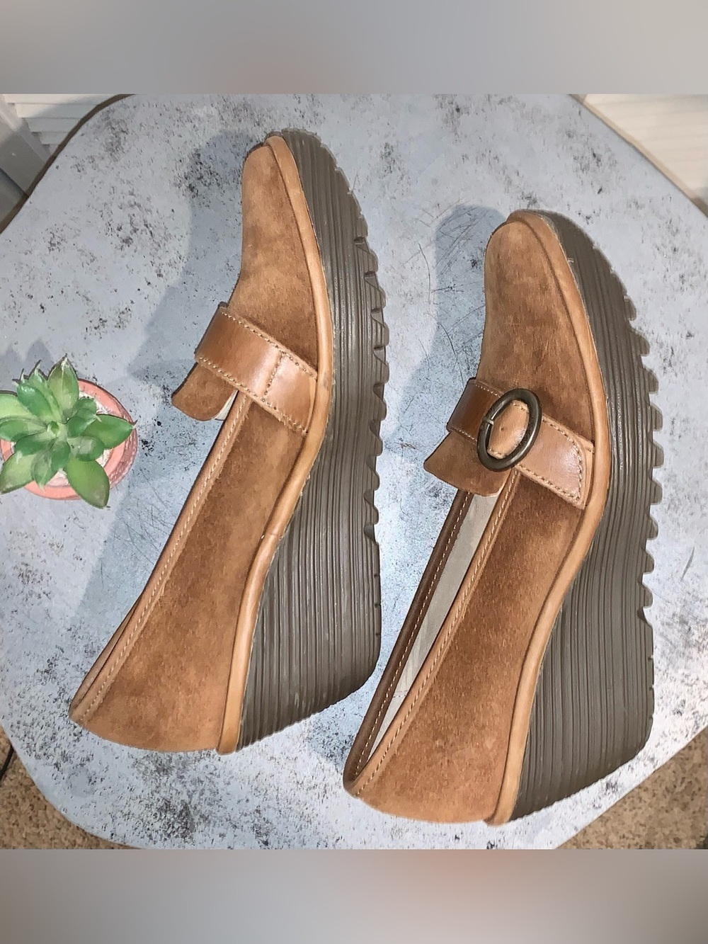 Fly London YOND771FLY Loafers Suede Brown women’s size 40 - Picture 5 of 8